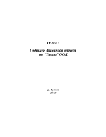 Годишен финансов отчет на фирма