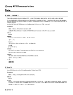 jQuery API Documentation