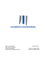 Eurpaeische Investitions Bank