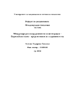 Международно сътрудничество и интеграция - Eвропейски съюз - предпоставки за създаването му