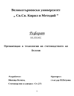 Организация и технология на счетоводството на Белгия