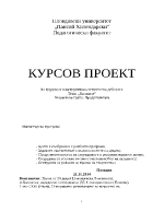  Килимче - трудова и конструктивно-техническа дейност 