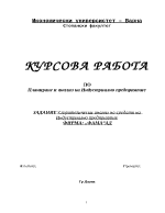 Стратегически анализ на средата на Индустриално предприятие