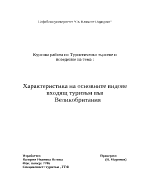 Характеристика на основните видове входящ туризъм във Великобритания