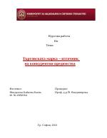 Търговската марка - източник на конкурентни предимства