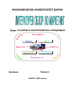 Пазарни и маркетингови концепции