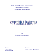 Курсова работа по теория на комуникациите