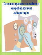 Основни правила за работа в микробиологична лаборатория