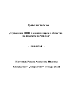 Органи на ООН с компетенции в областта на правата на човека