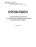 Анализ и оценка на динамиката и структурата на капиталовите разходи за отбрана