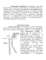 Биологични мембрани в клетката