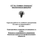 Корпоративната социална отговорност