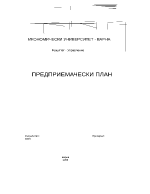 Предприемачески план