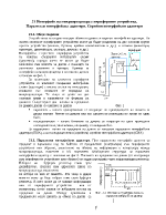 Интерфейс на микропроцесора с периферните устройства