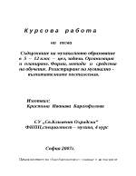 Съдържание на музикалното образование в 5 12 клас