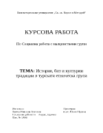 История бит и културни традиции на турската етническа група