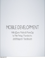 MOBILE DEVELOPMENT