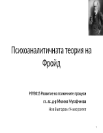 Психоаналитичната теория на Фройд