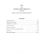 Икономически анализ и маркетингово послание на световна компания за производство на захарни изделия