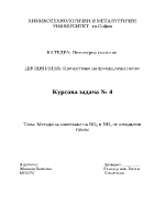 Методи за пречистване на отпадъчни газове от NO2 NH3