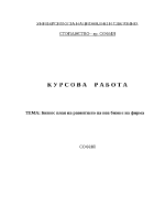 Бизнес план за развитие на нов бизнес