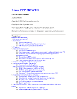 Linux PPP HOWTO на български