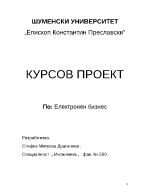 Анализ на три сайта за козметика