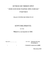 Съвременен български език - меки съгласни