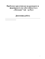 Проблеми при отчитане на разходите и формирането на себестойността в предприятие 