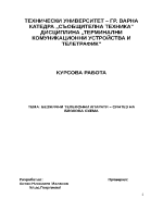 Безжични телефонни апарати синтез на блокова схема