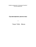 Организационна диагностика на фирма от Шумен