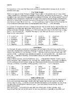 Paper 1-Use of English and ReadingPart 1 Multiple choice