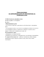 План-конспект на наблюдаван урок по математика за четвърти клас на тема Умножение с двуцифрено число