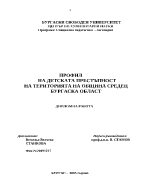 Профил на детската престъпност на територията на община Средец Бургаска област