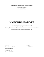 Анализ на кредитната политика на ипотечните кредити 