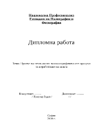 Проект на технология на полиграфическите процеси за изработване на книга