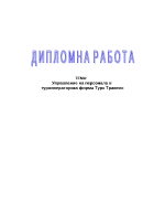 Управление на персонала в турооператорска фирма Турк Травелс