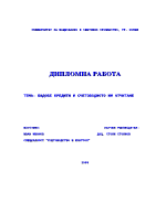 Видове кредити и счетоводното им отчитане