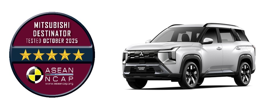 Destinator Raih Peringkat Tertinggi Lima Bintang di ASEAN NCAP 2025