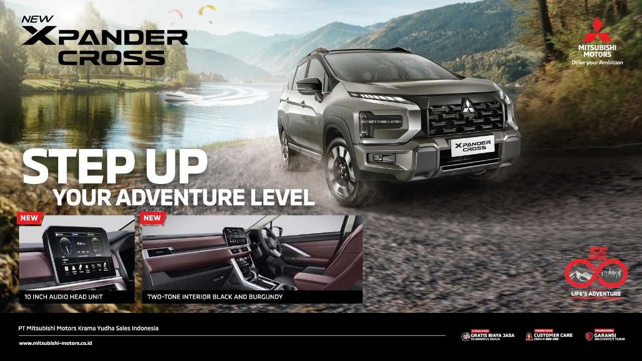 Program Penjualan dan Purnajual, Serta Aksesoris Resmi Untuk Mitsubishi New Xpander dan New Xpander Cross