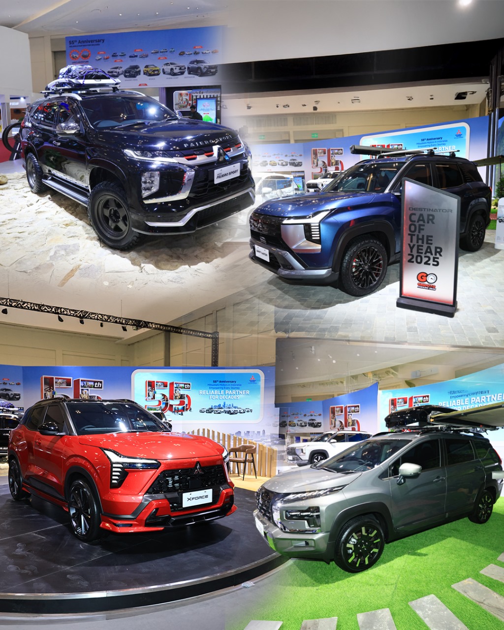 Mobil Mitsubishi Motors Tampil Tak Biasa di GJAW 2025
