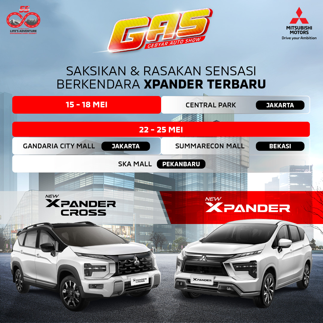 Xpander dan Xpander Cross Terbaru Resmi Diluncurkan, Siap Temani Petualangan Anda