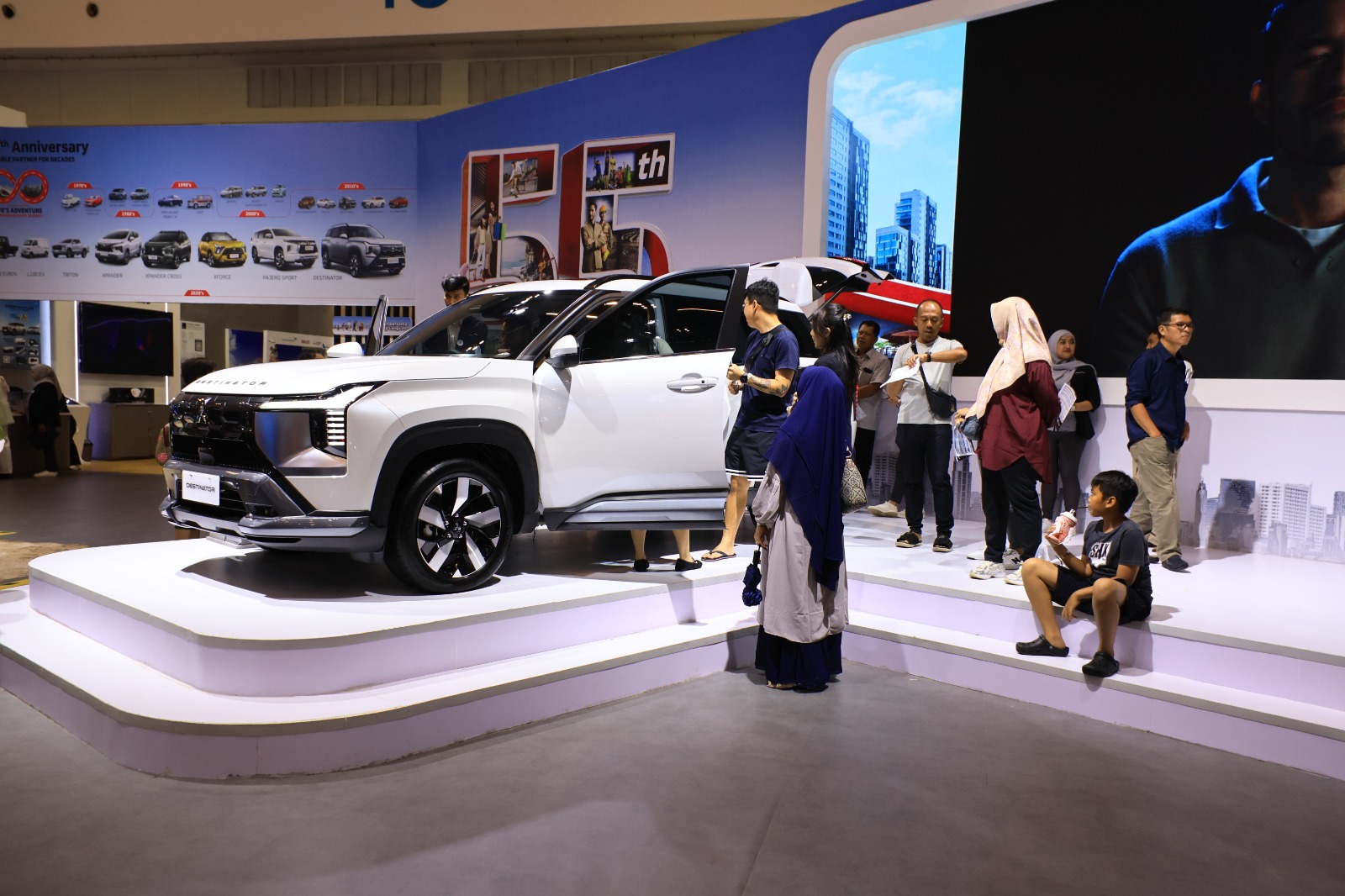 Perayaan 55 Tahun Mitsubishi Motors di Indonesia: MMKSI Raih Hasil Positif Di GJAW 2025