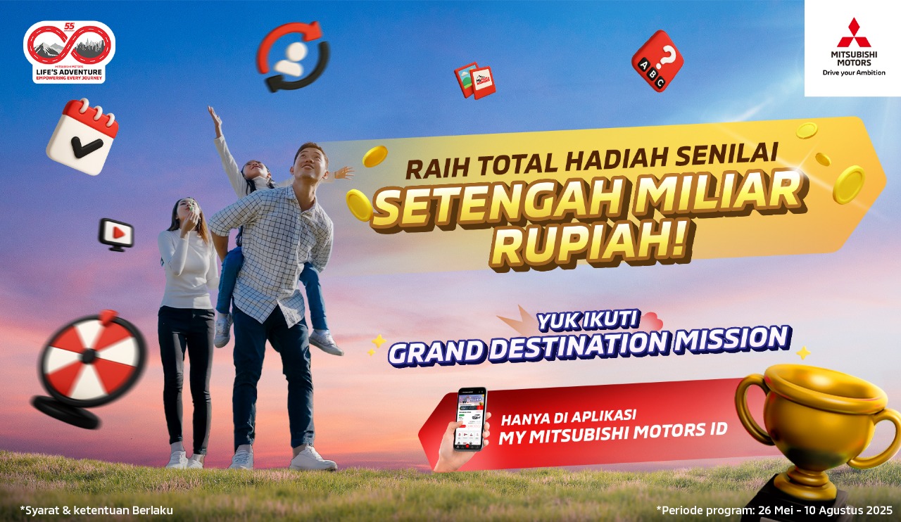 MMKSI Perkenalkan Game Interaktif “Grand Destination Mission” pada Aplikasi My Mitsubishi Motors ID (MMID)