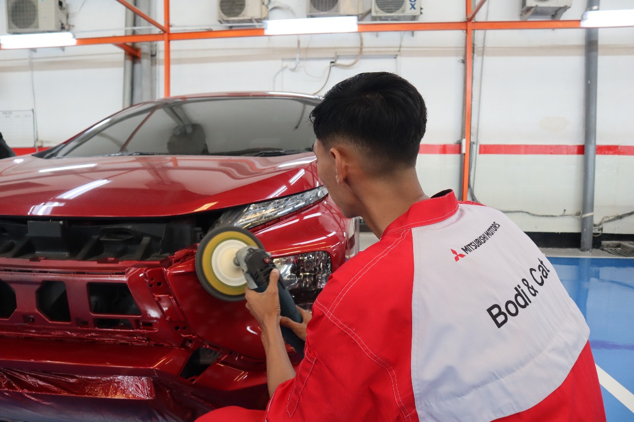 MMKSI Resmikan Fasilitas Resmi Mitsubishi Bodi & Cat Perdana di Kota Surabaya