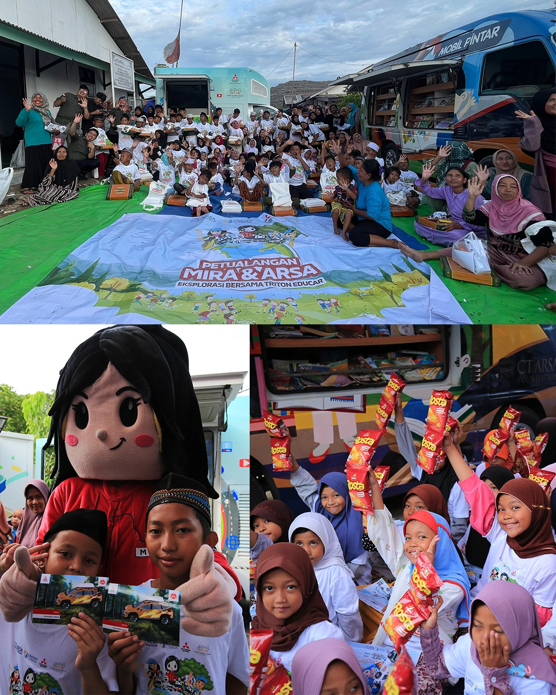 TINGKATKAN LITERASI DAN KREATIVITAS ANAK VIA TRITON EDUCAR