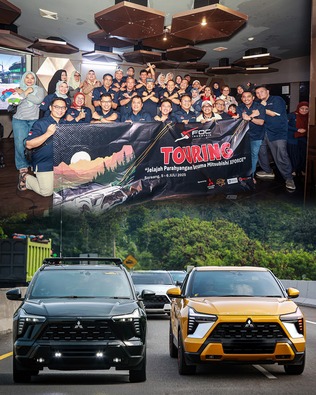 Xforce Owner Club Indonesia Sukses Gelar Touring “Jelajah Parahyangan” di Pangalengan