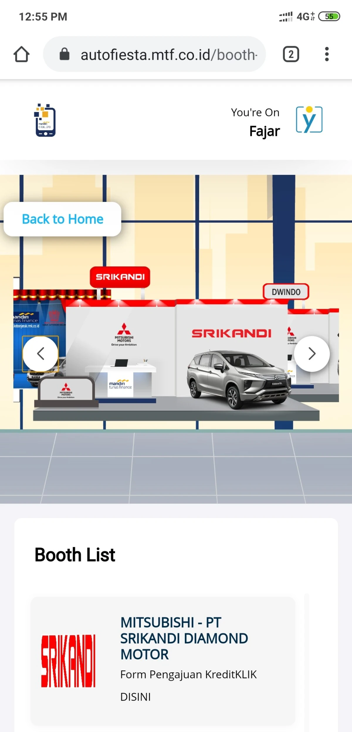 Partisipasi MMKSI di Mandiri Tunas Finance “Virtual Autofiesta 2020”