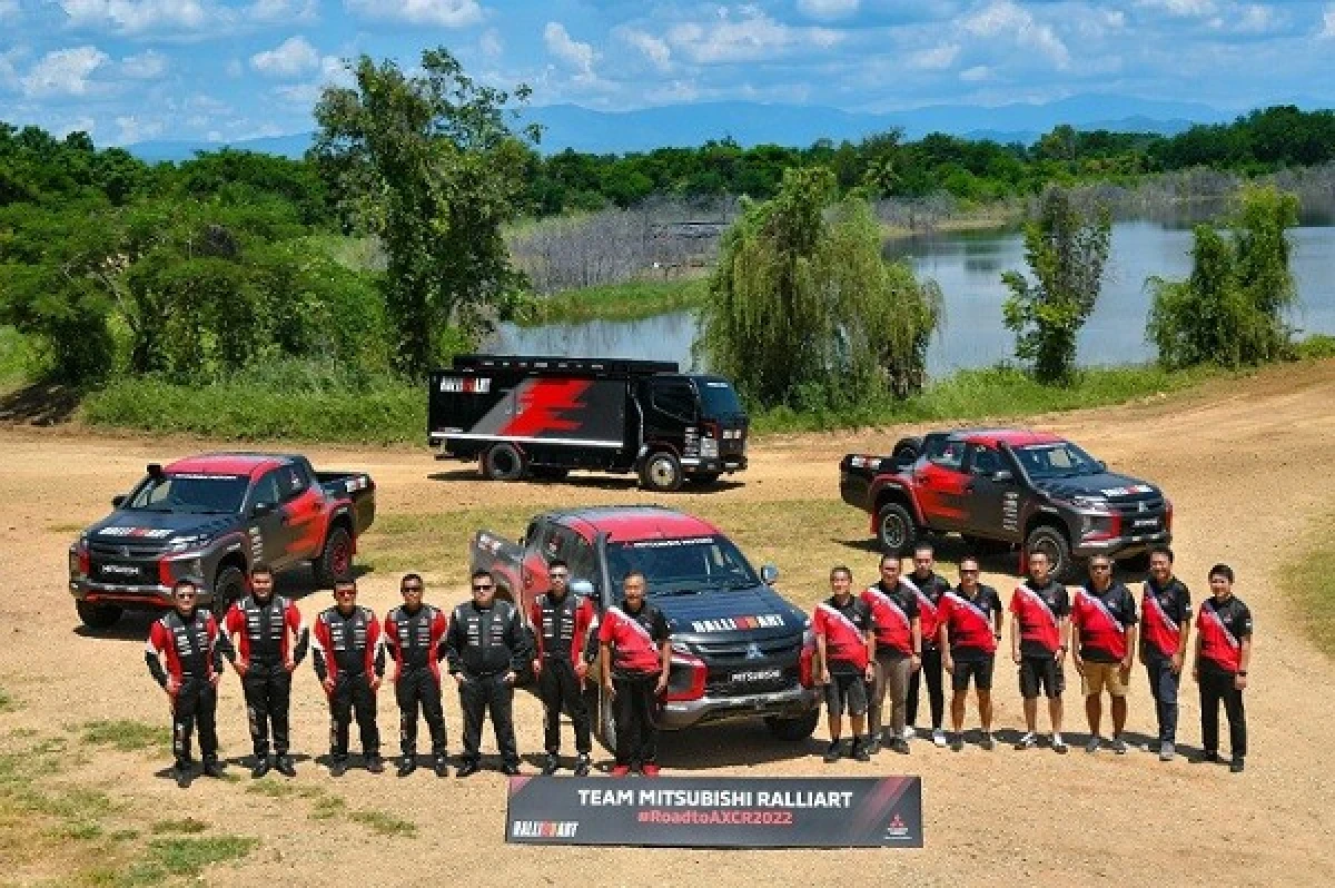 TIM MITSUBISHI RALLIART SIAP TURUN DI ASIA CROSS COUNTRY RALLY!