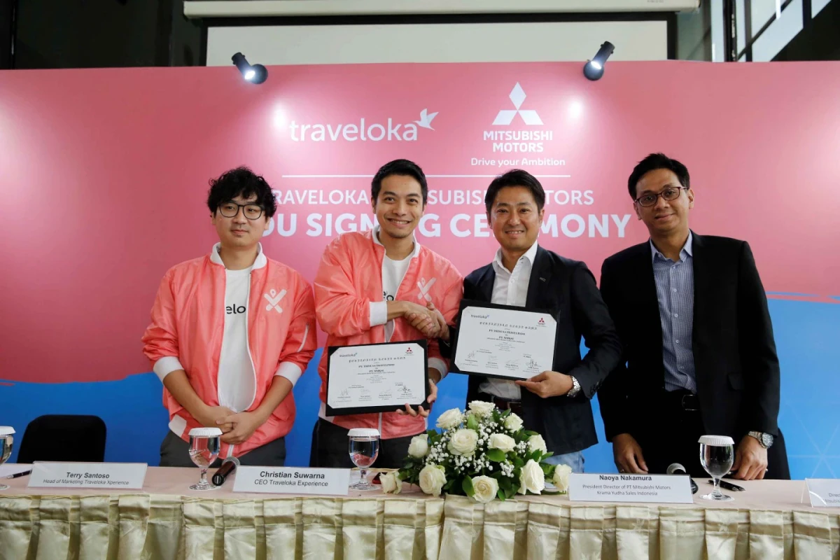 Mitsubishi Motors Jalin Kerja Sama dengan Traveloka